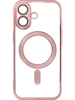 iS TPU MAG ELECTRO IPHONE 17 trans rose backcover