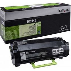 Lexmark 512HE Black Toner
