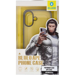 Blueo Blue Ape - Θήκη για Apple iPhone 16 σε Γκρι Xρώμα