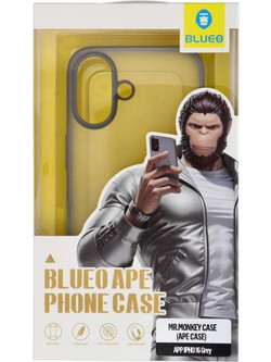 Blueo Blue Ape - Θήκη για Apple iPhone 16 σε Γκρι Xρώμα