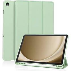 Techsuit Flex Trifold with Pencil Holder Matcha Green ( Samsung Galaxy Tab A9+ / A11+)
