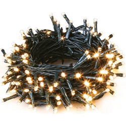 WOOX R5151 200 Χριστουγεννιάτικα Λαμπάκια LED Εξωτερικού Χώρου Θερμά Λευκά 20m