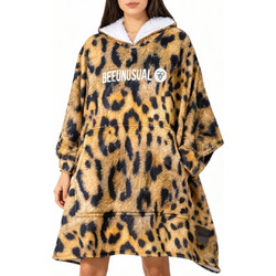 FLEECE Bee Unusual Jaguar Hoodie Blanket