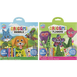 ORIGAMI MOXY ΜΕ ΛΟΥΛΟΥΔΙΑ ΚΑΙ ΖΩΑ