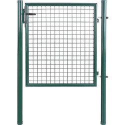 BAKAJI Πύλη Κήπου από Ατσάλι 100x150cm με Κλειδί 02001587