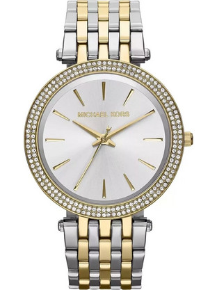 Michael Kors Darci Γυναικείο Ρολόι με Ασημί Μεταλλικό Μπρασελέ MK3215