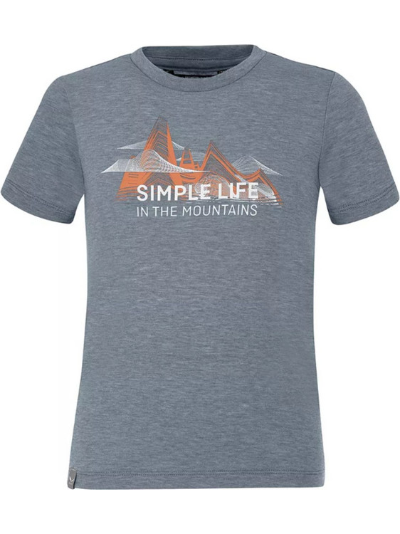 Salewa Παιδικό T-Shirt Κοντομάνικο Μπλε 27774 8106