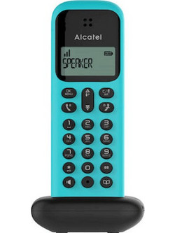 Alcatel D285 Ασύρματο Τηλέφωνο με Ανοιχτή Ακρόαση Τιρκουάζ