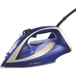 Life Indigo Gold 221-0363 Σίδερο Ατμού 3000W με Κεραμική Πλάκα