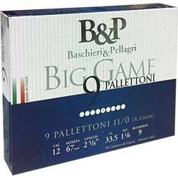 Baschieri & Pellagri Big Game Pallettoni 33.5gr 100τμχ