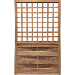 Ξύλινο διαχωριστικό πάνελ-καφασωτο 110x180cm-Tesias Group