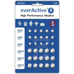 everActive LR41 / LR626 / LR1130 / LR1154 30τμχ