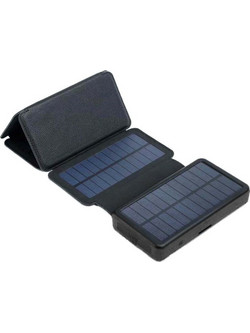 Powerneed ES20000B Solar Panel Black 20000mAh