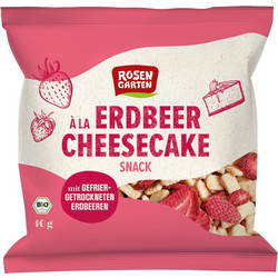 Rosengarten Βιολογικό Cheesecake-Snack με Φράουλα 40g 18280