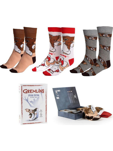 Gremlins pack 3 adult socks