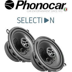 Phonocar 02043 Σετ Ηχεία Αυτοκινήτου 5.25" 2 Δρόμων 25W RMS