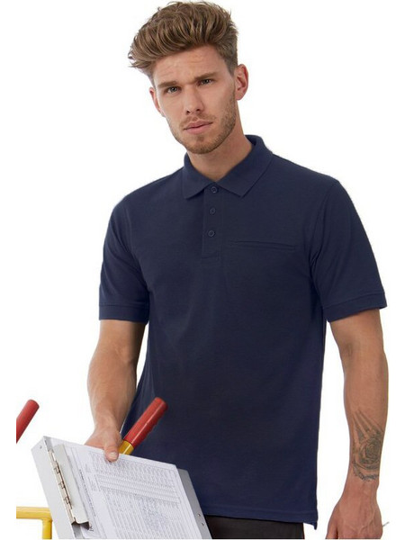 B&C Collection PUC11 Ανδρική Μπλούζα Polo Navy Μπλε