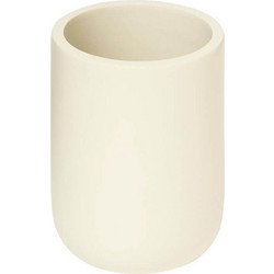 Ποτηροθήκη 5Five Duo από Πολυρεζίνη 7.2x10.1cm Ivory 200168A