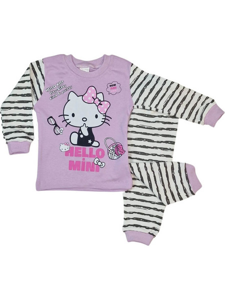 Παιδική Πιτζάμα Hello Kitty Για Κορίτσι 1272 - ΛΙΛΑ