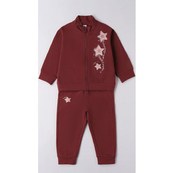 Ido Σετ με Αθλητική Φόρμα Tracksuit Set 4F346-00 ΜΠΟΡΝΤΩ 4F346-00-2552-484462 Μπορντό Κορίτσι