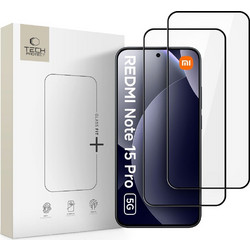 Αντιχαρακτικό Γυαλί Tech-Protect Glass Fit+ 2-Pack για Xiaomi Redmi Note 15 Pro 5G - Black