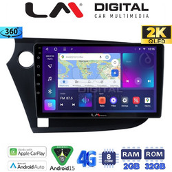 LM Digital ZB8381 Ηχοσύστημα Αυτοκινήτου με Οθόνη 2DIN USB Bluetooth & GPS