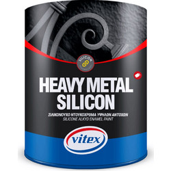 Vitex Heavy Metal Silicon Ντούκοχρωμα Διαλύτου Μετάλλου Βάση TR Satin 2.5lt
