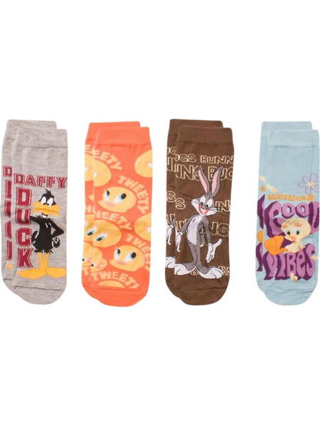 ΠΑΙΔΙΚΕΣ ΚΑΛΤΣΕΣ UNISEX ΠΑΚΕΤΟ 4 ΖΕΥΓ. CIMPA WB LOONEY TUNES LT20497 - MULTICOLOUR