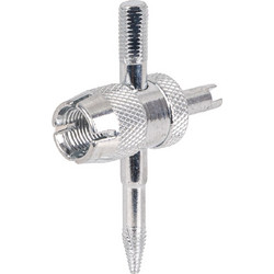 Amio - Πολυεργαλείο Βαλβίδας Ελαστικών 4-σε-1 (4-Way Valve Tool) - Για Αυτοκίνητα, Μοτοσυκλέτες & Ποδήλατα - 1 τεμ. (04471/AM)