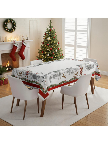 Tablecloth Winter Wonderland Multicolor