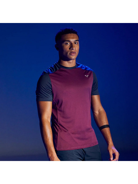 LAB360 GRAPHENE TECH TEE - GRAPE/BLUE NIGHTS