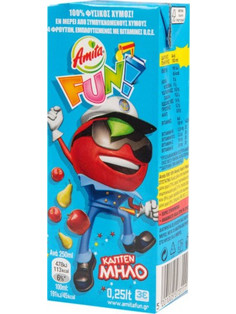 ΑΜΙΤΑ FUN ΜΠΛΕ 24X250ml