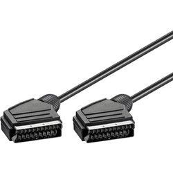 Καλώδιο Goobay Scart 21pin Male (11702) - 1.5m - Μαύρο 11702