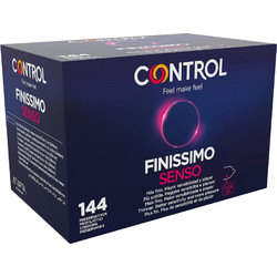Control Feel Make Feel Senso Προφυλακτικά Λεπτά με Λιπαντικό 144τμχ