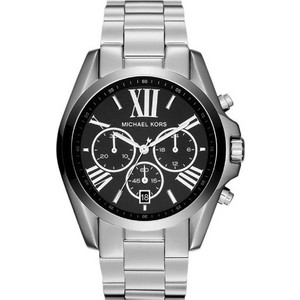 Michael Kors Bradshaw Ανδρικό Ρολόι Χρονογράφος με Ασημί Μεταλλικό Μπρασελέ MK5705 Michael Kors Bradshaw Ανδρικό Ρολόι Χρονογράφος με Ασημί Μεταλλικό Μπρασελέ MK5705