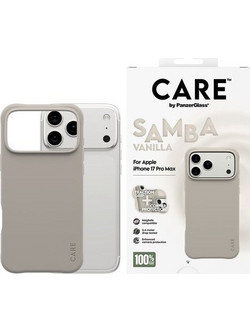 PanzerGlass - CARE by PanzerGlass(R) Fashionable Case Samba m. MagSafe - iPhone 17 Pro Max - Vanilla