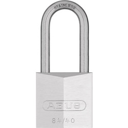 Abus 84ΙΒ/40 HB40 Λουκέτο Θαλάσσης Marine 40mm ΜΑΚΡΥΛΑΙΜΟ Silver