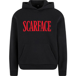 Scarface Magazine Cover Fluffy Hoodie black