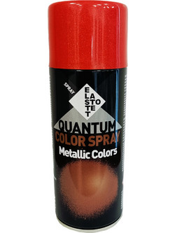 Elastotet Quantum Metallic Colors Σπρέι Βαφής Metal Red Μεταλλιζέ 400ml