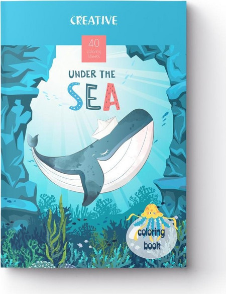 ΒΙΒΛΙΑ ΖΩΓΡΑΦΙΚΗΣ CREATIVE COLORING 40σελ. SEA