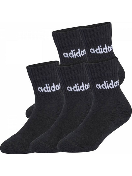 Adidas Kids Linear Ankle Socks 5Pair Pack KC6915