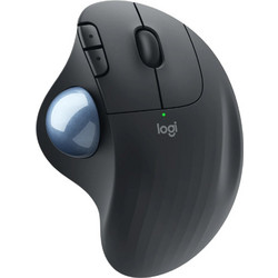 Logitech Ergo M575 Ασύρματο Bluetooth Ποντίκι Εργονομικό με TrackBall Graphite
