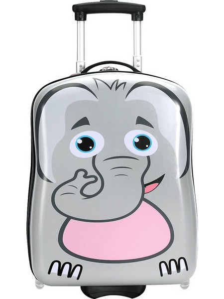 Snowball 846.842824 Elephant Παιδική Βαλίτσα Καμπίνας 44x34x19cm με 2 Ρόδες Γκρι