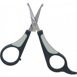 TRIXIE 2360 pet grooming scissors Black, Grey, Stainless steel Ambidextrous Universal