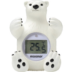 Mininor Ψηφιακό Θερμόμετρο Μπάνιου Polar Bear