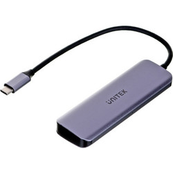 Unitek H1107A USB Hub 3.1 USB-C με 5 Θύρες USB-A / USB-C & Εξωτερική Παροχή Ρεύματος