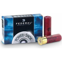 Federal Premium F130 Power Shok Semi Magnum Φυσίγγια Δράμια 12Cal 12βολα 5τμχ