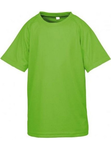 Result Παιδικό T-Shirt Κοντομάνικο Lime S287J