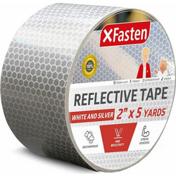 XFasten Ανακλαστική ταινία υψηλής ορατότητας 4,5m White/ Silver, 5cm