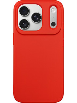 Θήκη σιλικόνης TPU Ultra Slim 0.3mm Soft Mat για Apple iPhone 17 Pro Max - Κόκκινο